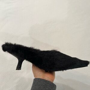 Jeffrey Campbell Faux Fur Mule (Women)